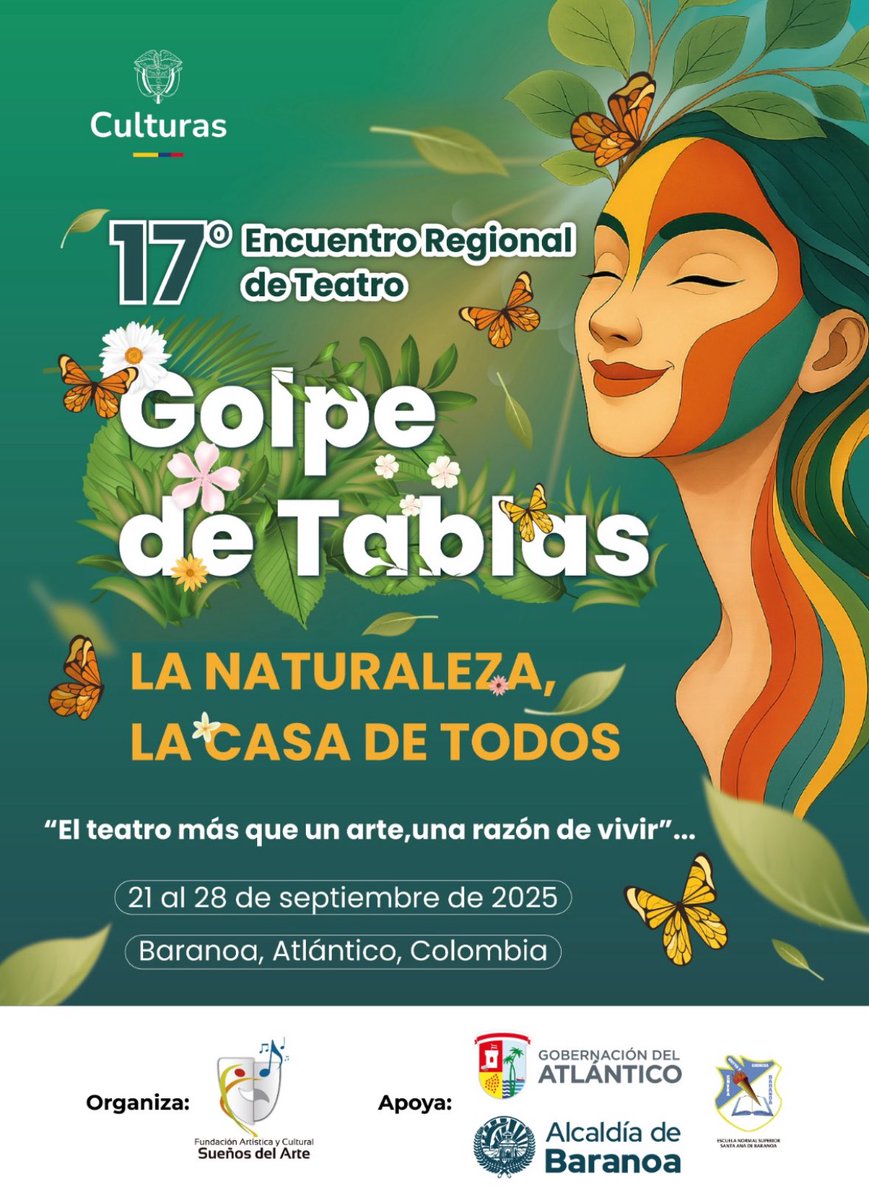Muy pronto estaremos en Baranoa con nuestra obra #ApúntaleAlMedio 💚