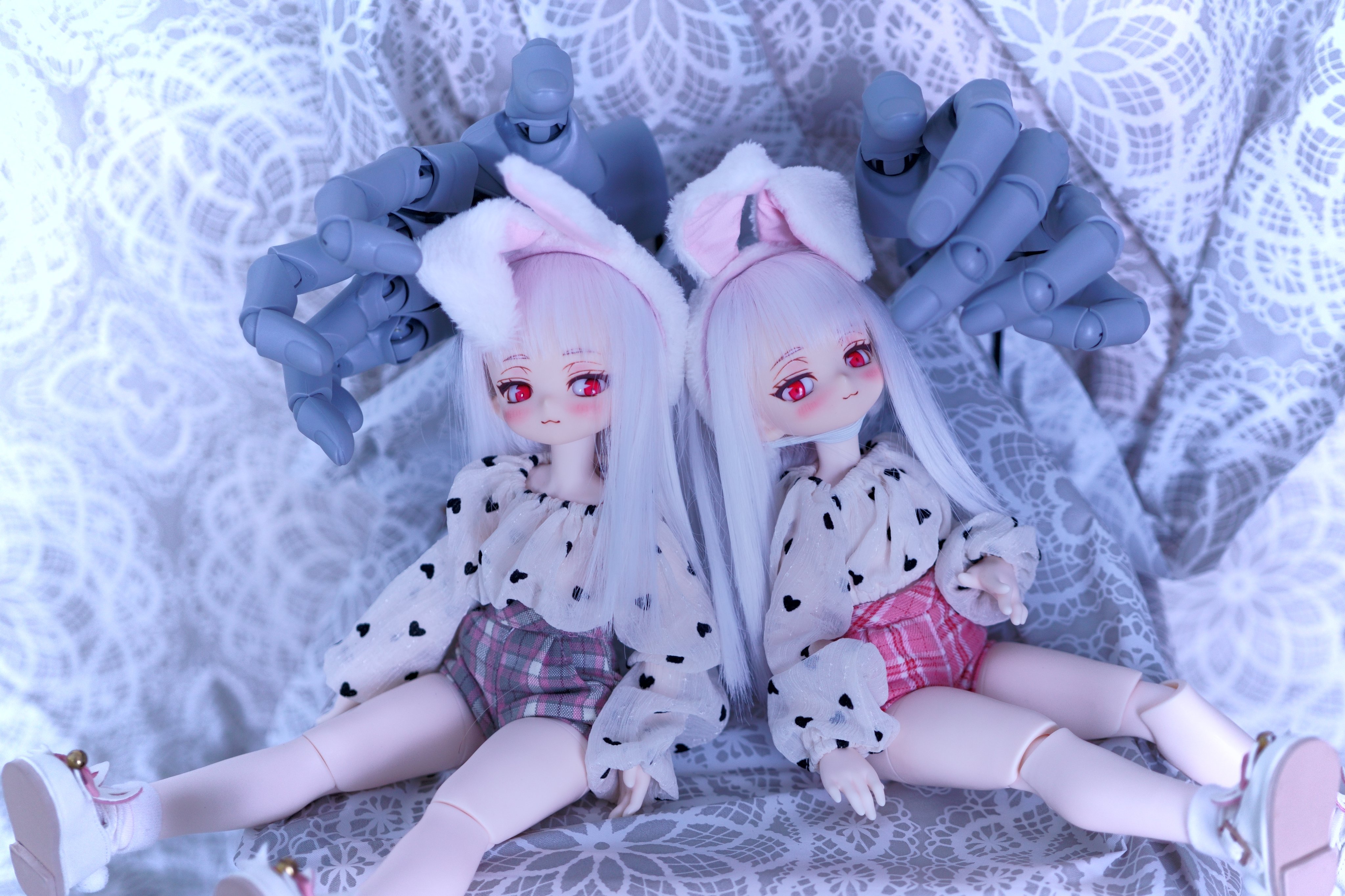 アンティーク　小さな双子ちゃん アンティーク 小さな双子ちゃん アンティーク 小さな双子ちゃん