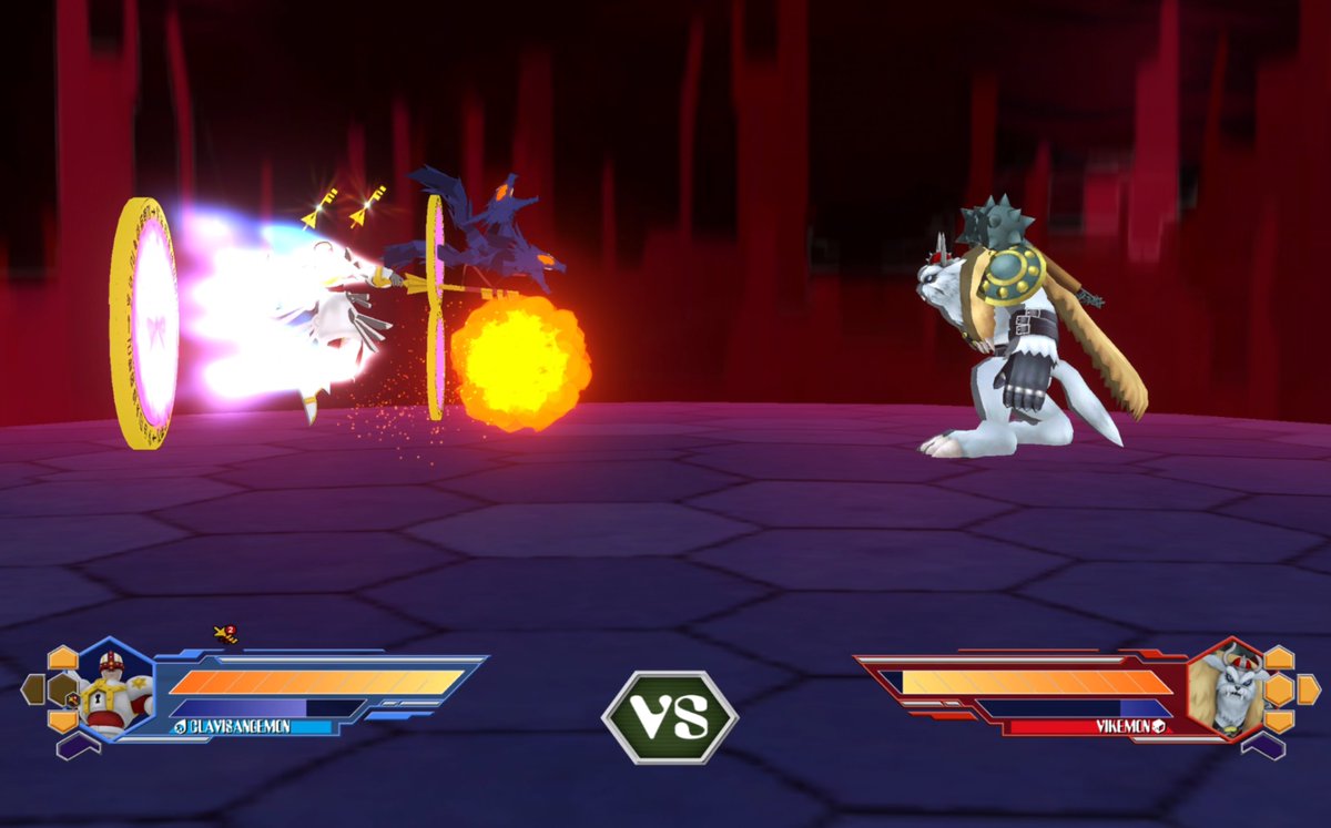 DRA_Remake's tweet photo. ClavisAngemon is a Digimon who collects keys to advance his skills. His neutral special has him unlock a portal ahead of himself, gaining to a max of 2 keys. A key is lost when taking 3 hits. Each key gained gives an effect to every special move!
#Clavisangemon #projectdigimon https://t.co/aY8PmLKccq