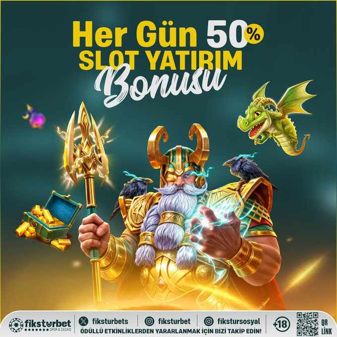 💰🎰Slot Oyuncuları #FİKSTURBET te KAZANIYOR

🐞  HER GÜN %5️⃣0️⃣ Yatırım Bonus Fırsatını Kaçırma

🔆 Hızlı Çekim, Güvenilir Adres  otolinkaff.com/yonle/fiksturt…

#Slotcasino #JackpotPatlıyor #GüvenilirAdres