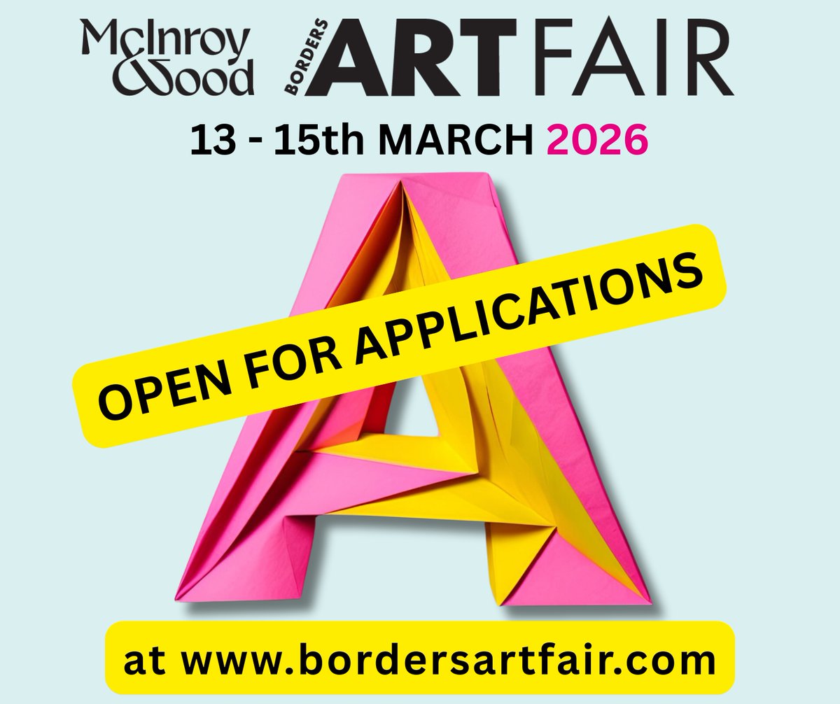 Borders Art Fair tweet media