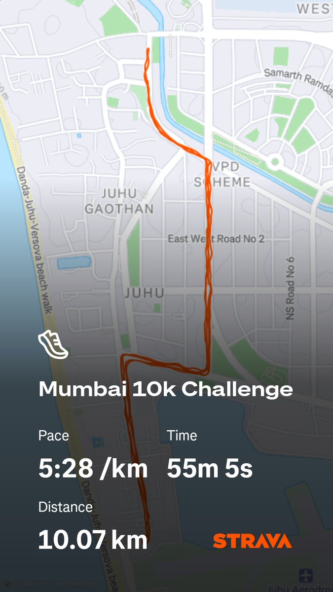 clumsy_coder's tweet image. Hit my 10k PR today 🔥

I signed up for this because I met the organizer few weeks ago during Founder&apos;s Run Club event

When I woke up today, my legs were still sore from workout i did on Thursday (DOMS)

Not to mention the rain, muddy roads, visarjan...

You can just do things.