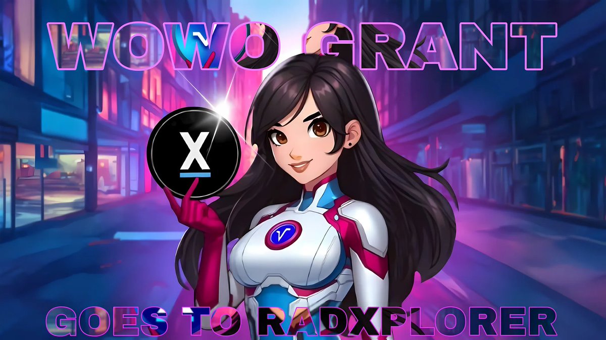 WOWO GRANT OF 500$ GOES TO RADXPLORER🥳

We are happy to support the ecosytem yet again.❤️

Charlie: ''I’m really happy to share that Radxplorer has been awarded a grant from WOWO. This grant will be used to integrate a new custom project on the Radxplorer ecosystem page.

To