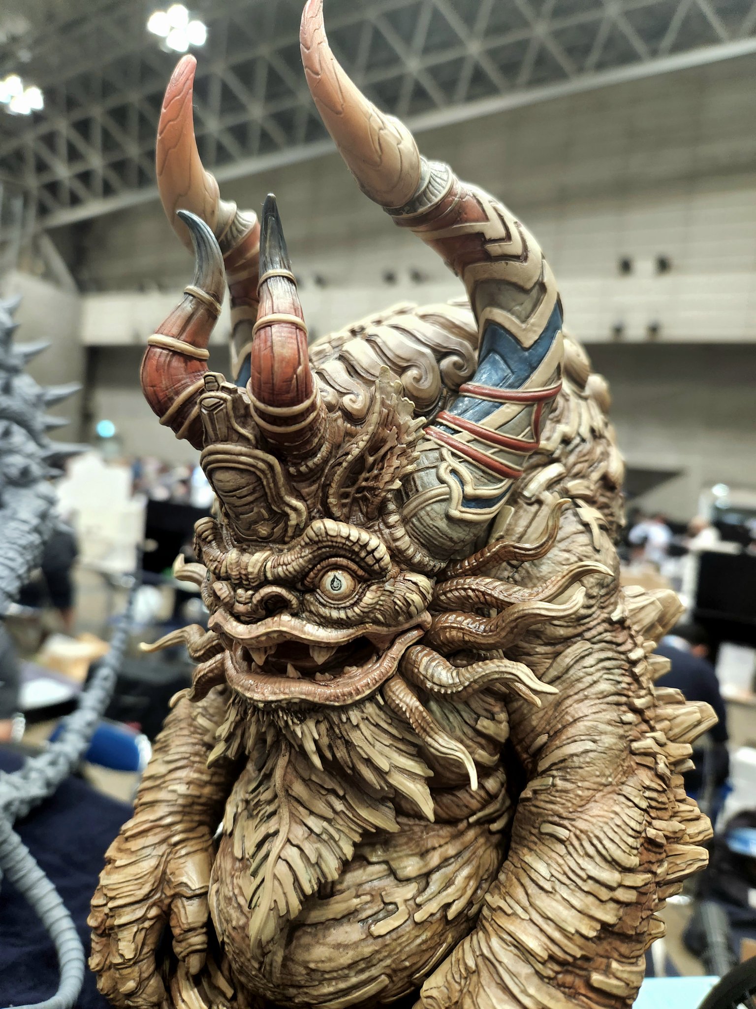 Noham Rudisuhli魚と人物のアクリル画 Noham Rudisuhli魚と人物のアクリル画