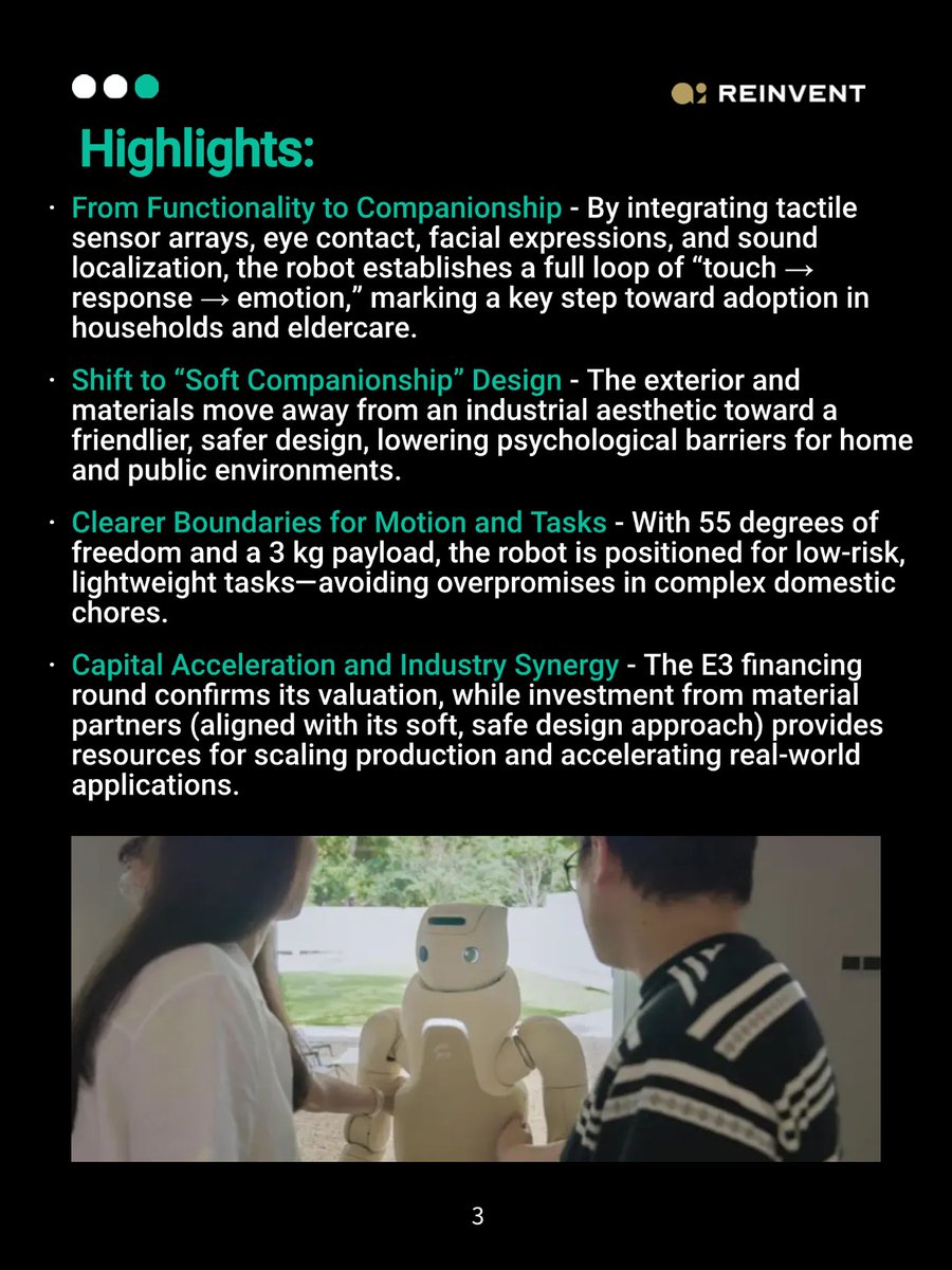 AI_Reinvent's tweet photo. Meet GR-3—Fourier’s breakthrough humanoid Care-bot built for full-sense interaction. Perfect for families, caregivers &amp; innovators who want emotional AI companionship and practical assistance in daily life. 🤖💡

#AIrobotics #Carebot #GR3 #humanoidAI #emotionalAI #ai https://t.co/UuQnm84mGs