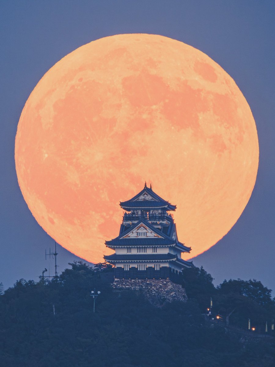 ハーベストムーンを撮影してきました