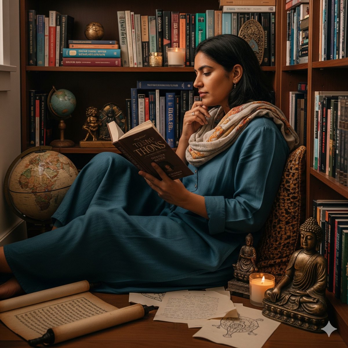 #SundayDiaryy
📖 I don’t read to remember
I read to question, to unlearn, to encounter.
I read to meet laughter and struggle in the same line.
I read to know how little I know.

reflectivediary.com/node/295