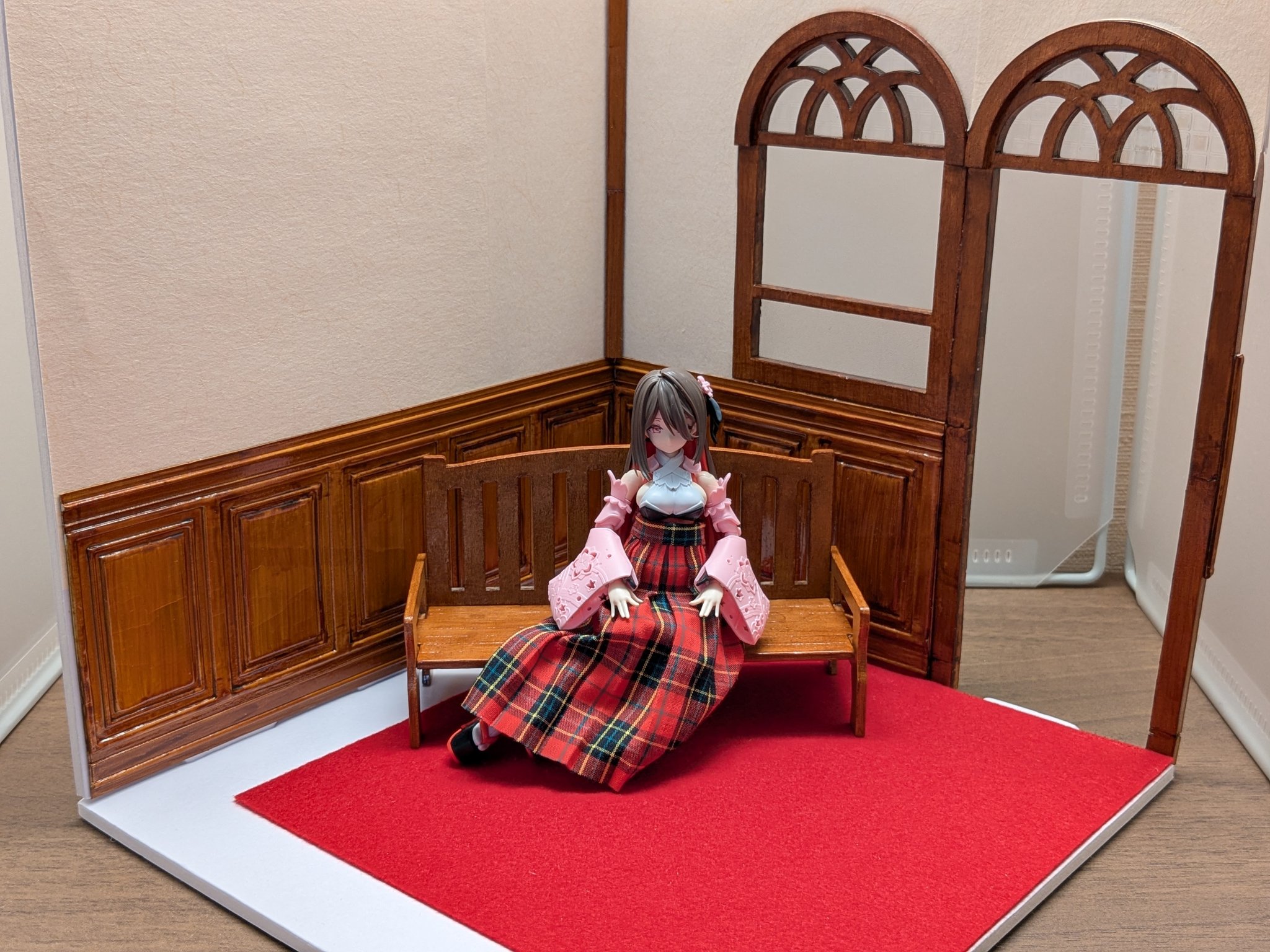 あき♡ドールキャビネット♡ドールハウス オンライン限定価格】ギャビーのドールハウス 大きなネコちゃん