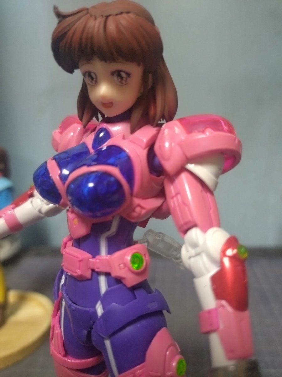 bxn02's tweet photo. 超音戦士　ボーグマン
アニス・ファーム
PLAMAXとハセガワ
久しぶりに作った美プラ https://t.co/bZzpfek02d