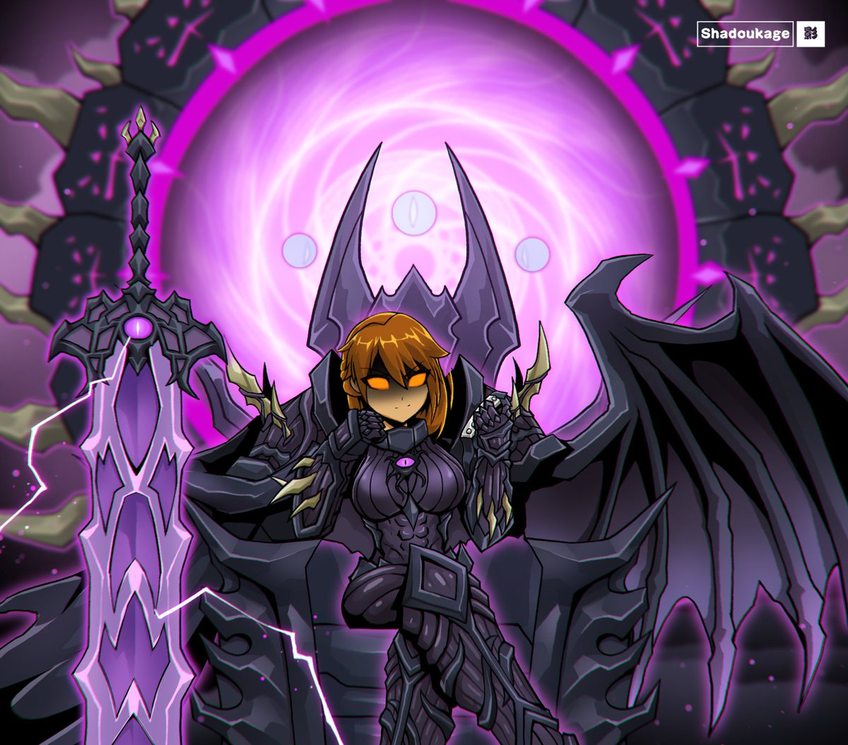 Chaos Robina, Commission done for <a href="/Arkcon_Lyran/">Arkcon</a> TYSM! 
-
<a href="/AEArtStation/">AQW ArtStation</a> <a href="/ArtixKrieger/">[🔴] Artix Krieger</a> <a href="/Alina_AE/">Alina</a> <a href="/BeleenAE/">Beleen</a> <a href="/ContentPortalAE/">AE Content 🔃+♡</a>

#Commission #DigitalArt #Shadoukage #Robina