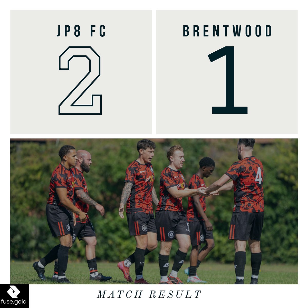 JP8 FC Charity Mens team tweet media