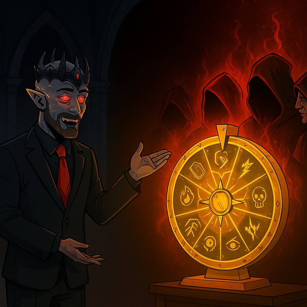 SoDeadNFT's tweet image. Lucky Wheel 🍀 
Every Sunday 3 of our holders will will be drawn to receive some $Vamp. 
Everyone is important. 
Everyone will have the same chance to win 🩸🦇