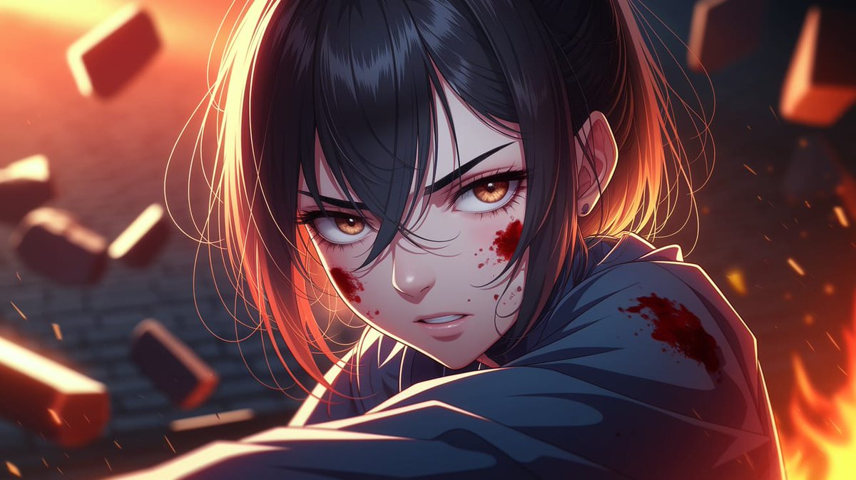 zero2zedGaming's tweet photo. Determination
Site - https://t.co/gnl6vJ4ne9
Model - Ideogram 2a Turbo
Ideogram Style - Realistic
#AnimeArt #CharacterDesign #DigitalIllustration #ActionPose #BattleScene #AmberEyes #AnimeDrama #VisualStorytelling #AnimeIntensity #Art #AIart https://t.co/u8H31uhkZ1