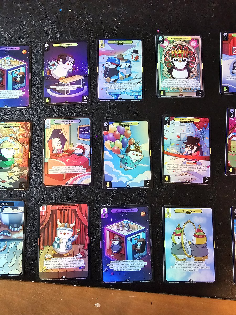 ❂☆Degen Club☆❂ (@degen_club_) on Twitter photo Diversify that portfolio. Ripping some <a href="/pudgypenguins/">Pudgy Penguins</a> cards. Artwork on these is sick and really picking up some steam. <a href="/Ocapgames/">Orange Cap Games</a> <a href="/spencer/">Spencer</a> Diversify that portfolio. Ripping some <a href="/pudgypenguins/">Pudgy Penguins</a> cards. Artwork on these is sick and really picking up some steam. <a href="/Ocapgames/">Orange Cap Games</a> <a href="/spencer/">Spencer</a>