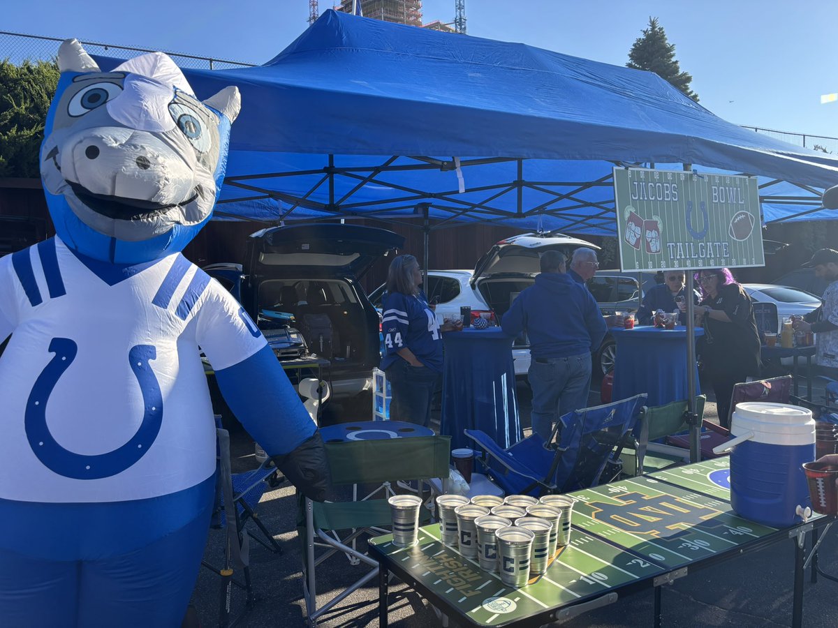 Good morning Colts Fans💙

It’s a beautiful day for the home opener at Lucas Oil Stadium! 

Kickoff is at 1pm—watch Sunrise <a href="/WTHRcom/">WTHR.com</a> for a live look at all the fun ahead of the game!