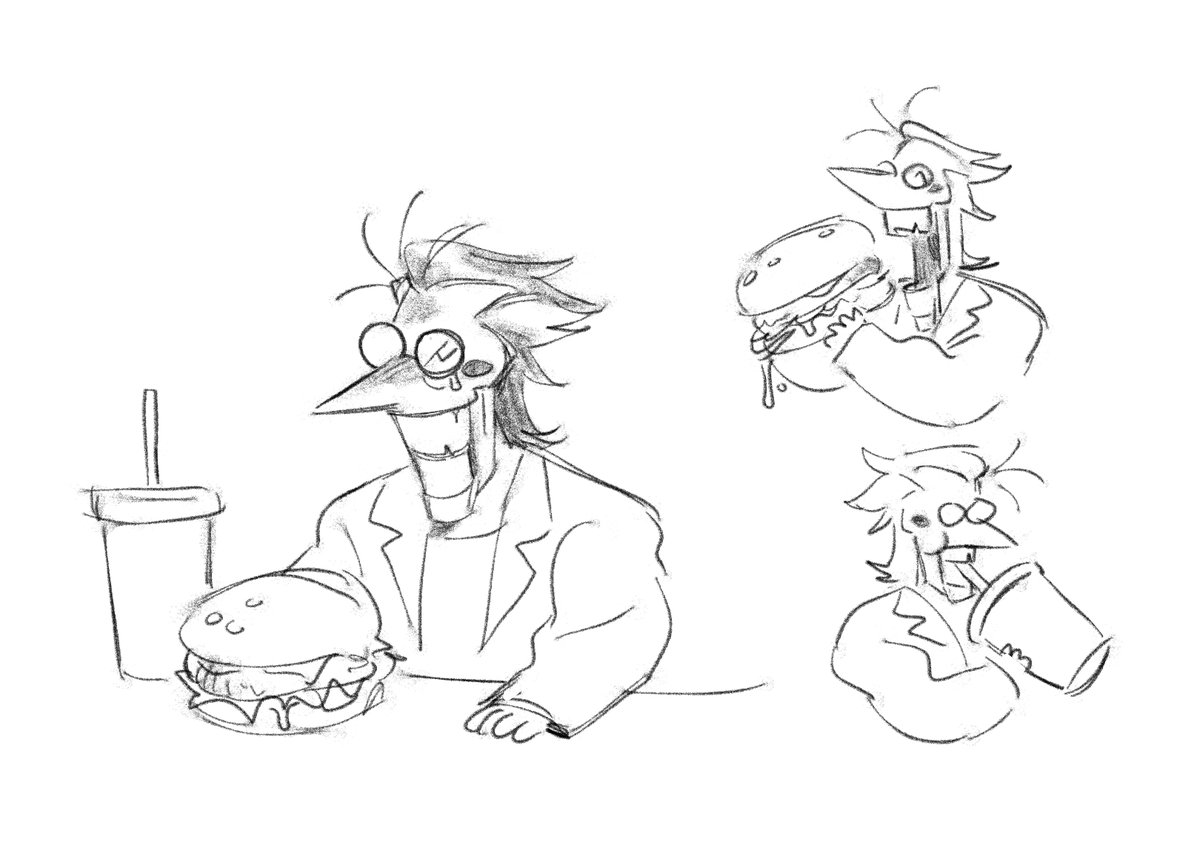 _officialspec's tweet photo. his joyous meal https://t.co/5XMfn24Dna
