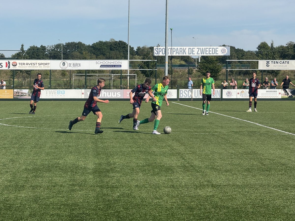 wegdamnieuws's tweet image. #BSC #Unisson - #WVV34 #Hengevelde 53 minuten gespeeld en hetzelfde spelbeeld. Nog 0-1