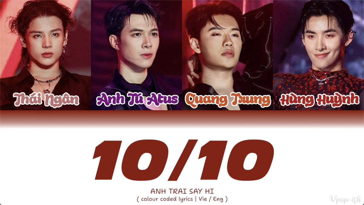 _LinhBin_'s tweet photo. New vpop lyrics video is out!!!
one of my favourite anh trai say his songs and performances. i'm still super mad that they got last place. THEY SHOULD'VE WON!!!
Anyway, please support my 10/10 family and enjoy the video ^^
https://t.co/tAdG0pUVI9
#vpop #anhtraisayhi #atsh https://t.co/QEjx2V80Xt
