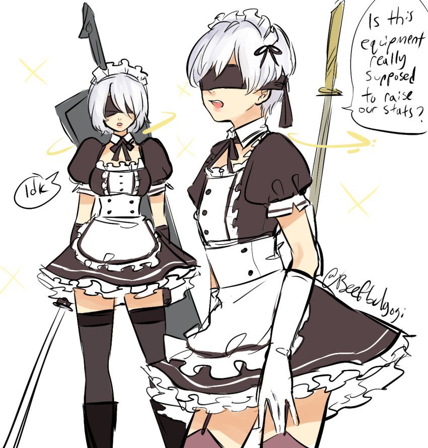 He’s finally back in operation… AND HIS FIRST MISSION HAS HIM PUTTING ON THE MAID OUTFIT.

…Greeeeeeeat…