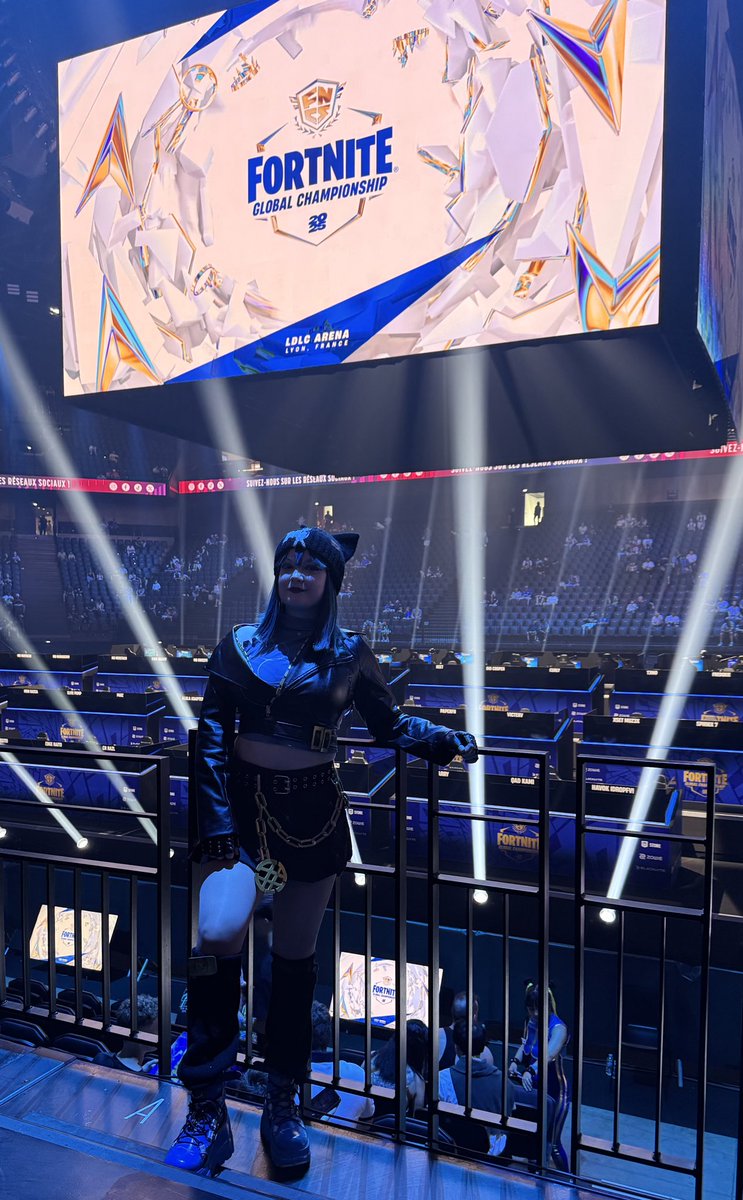 Hope thought she’d drop by to see who’s saving the island! 

Let’s go #FNCS2025 

If you see me, come say hey!!

#FNCS 
#fncsglobal