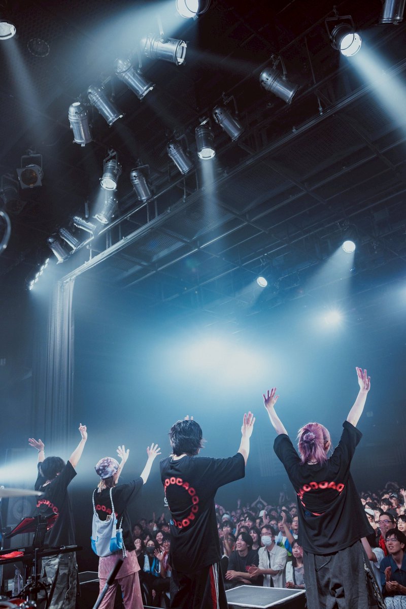 yoooutopia's tweet image. #AoooBAKUBAKUツアー 初日！大阪🐙
ついに始まりましたね！

さっそくHOTなライブになりましたね！
これからの公演がますます楽しみになったし、単独だからできることもあって、ずっとワクワクしていました✌️

次は私の地元・広島！
photo by @yoshimoriyuna