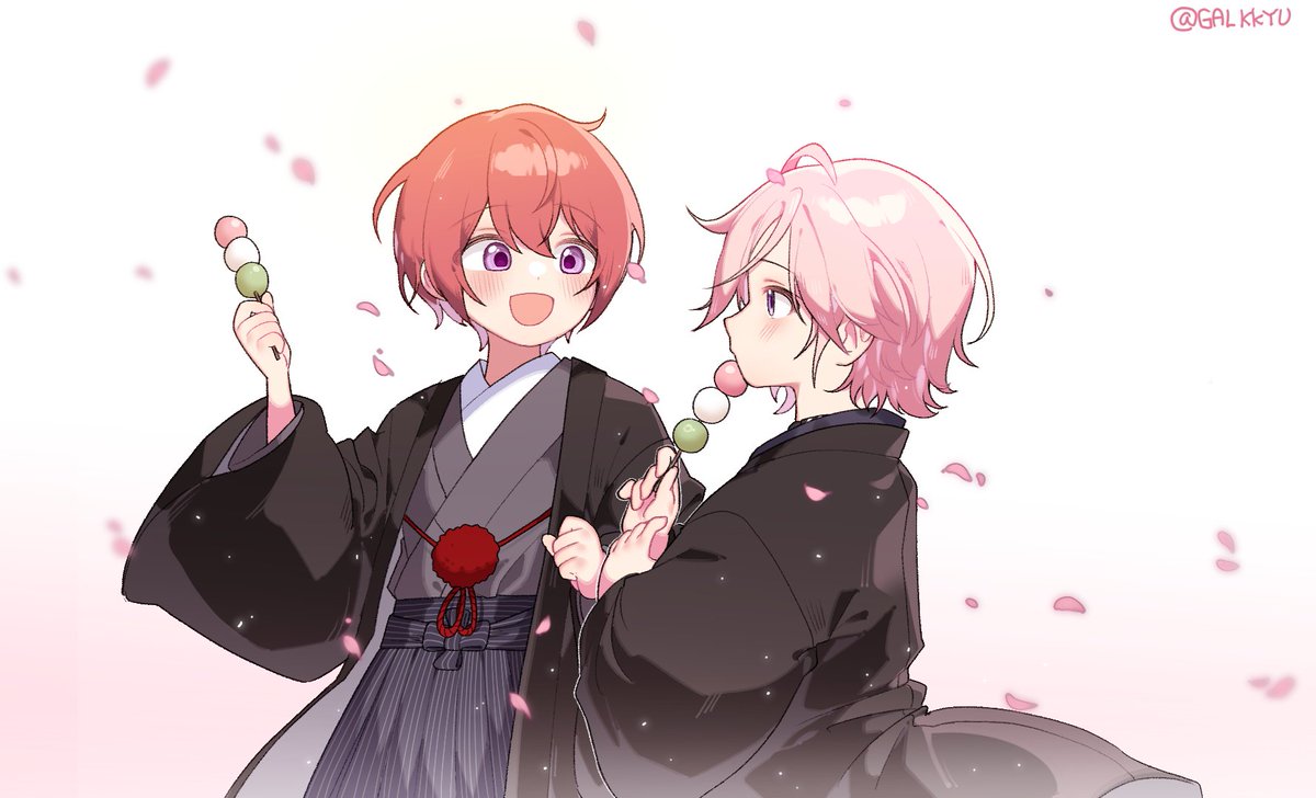 벚꽃조!
(리퀘完)

#あんスタFA #벚꽃조 #츠카사 #코하쿠