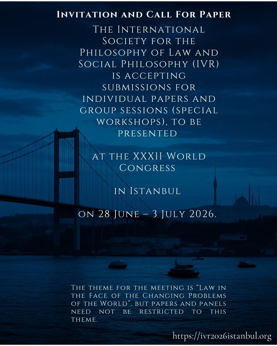 IVR 2026 Istanbul (@ivr2026istanbul) on Twitter photo 