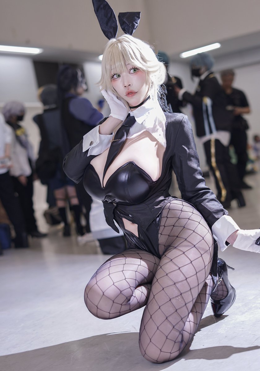 .
      NIKKE  /  エード  エージェントバニー  

　　「準備出来ました、ご主人様。 」

.
#アコスタ池袋 #NIKKEcosplay #NIKKE夏2025 #bunnygirl
