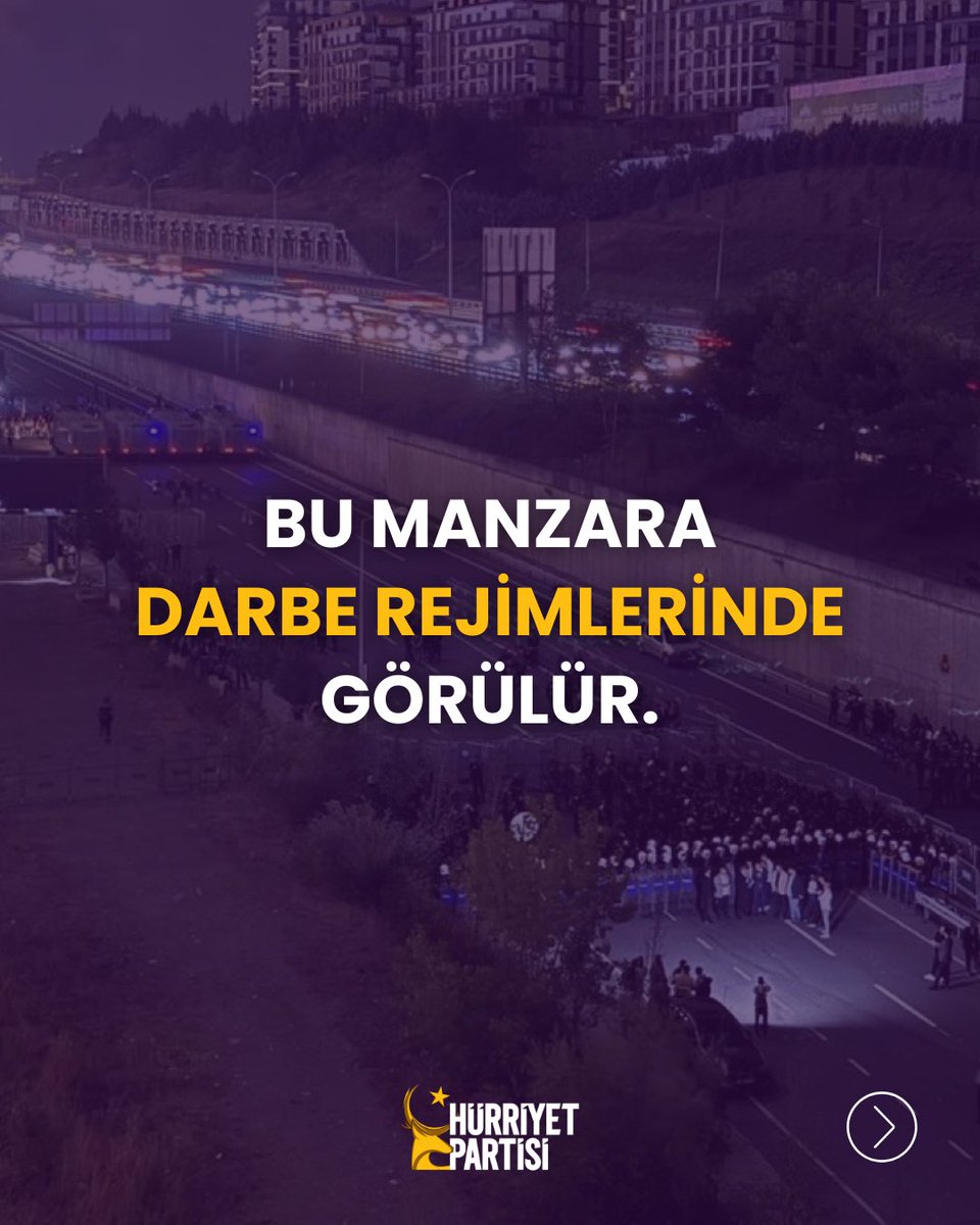 BU MANZARA DARBE REJİMLERİNDE GÖRÜLÜR.

Cumhuriyet Halk Partisi İstanbul İl Başkanlığına atanan kayyım heyetine güvenlik vasıtası olarak alınan eylem yasağı kararı, toplanan vatandaşlara uygulanan abluka ve gerçekleştirilen müdahaleler, hiçbir hukukî dayanağı olmayan utanç verici