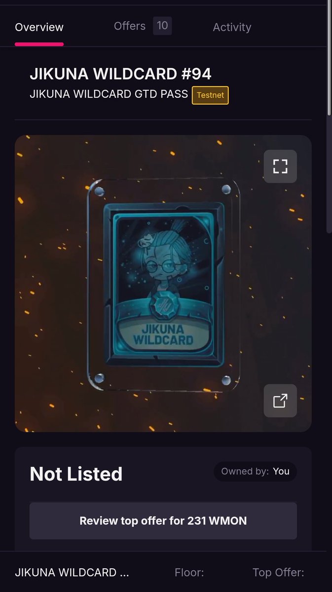 hii jikuna,,, i have minted for GTD whitelist mainnet collection thankyouu 🔥👀

gmonad💜 gjiku🔥