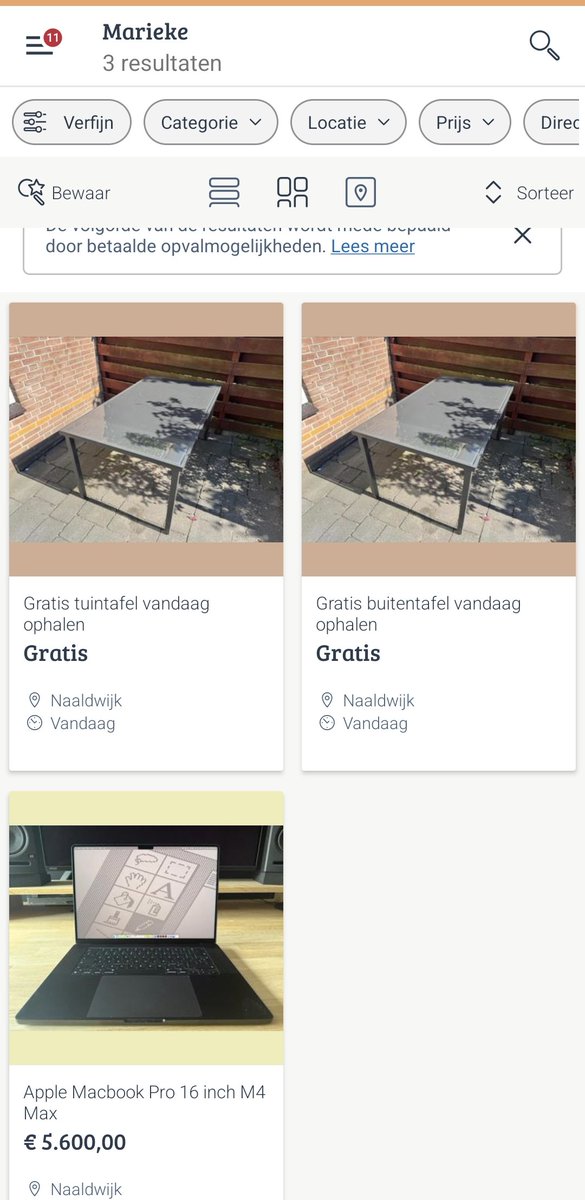 Nadat ik melding had gedaan bij <a href="/Marktplaats/">Marktplaats</a> over een dubbele advertentie krijg je doodleuk mail terug dat ze niks zullen doen. Hmm vreemd dacht ik. Daarop de advertenties nog een keer bekeken en blijkt dat ze beetje scheel zijn heb ik het vermoeden...
