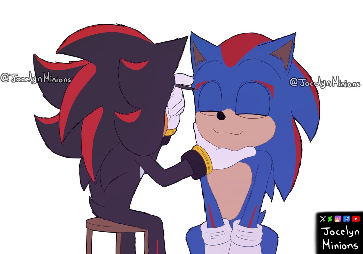 JocelynMinions's tweet photo. 😆😌
#Sonic #SonicTheHedgehog #Shadow #ShadowMovie #ShadowTheHedgehog #SonicMovie #SonicMovie3 #Sonadow #SonadowMovie https://t.co/C2LMQUK87d