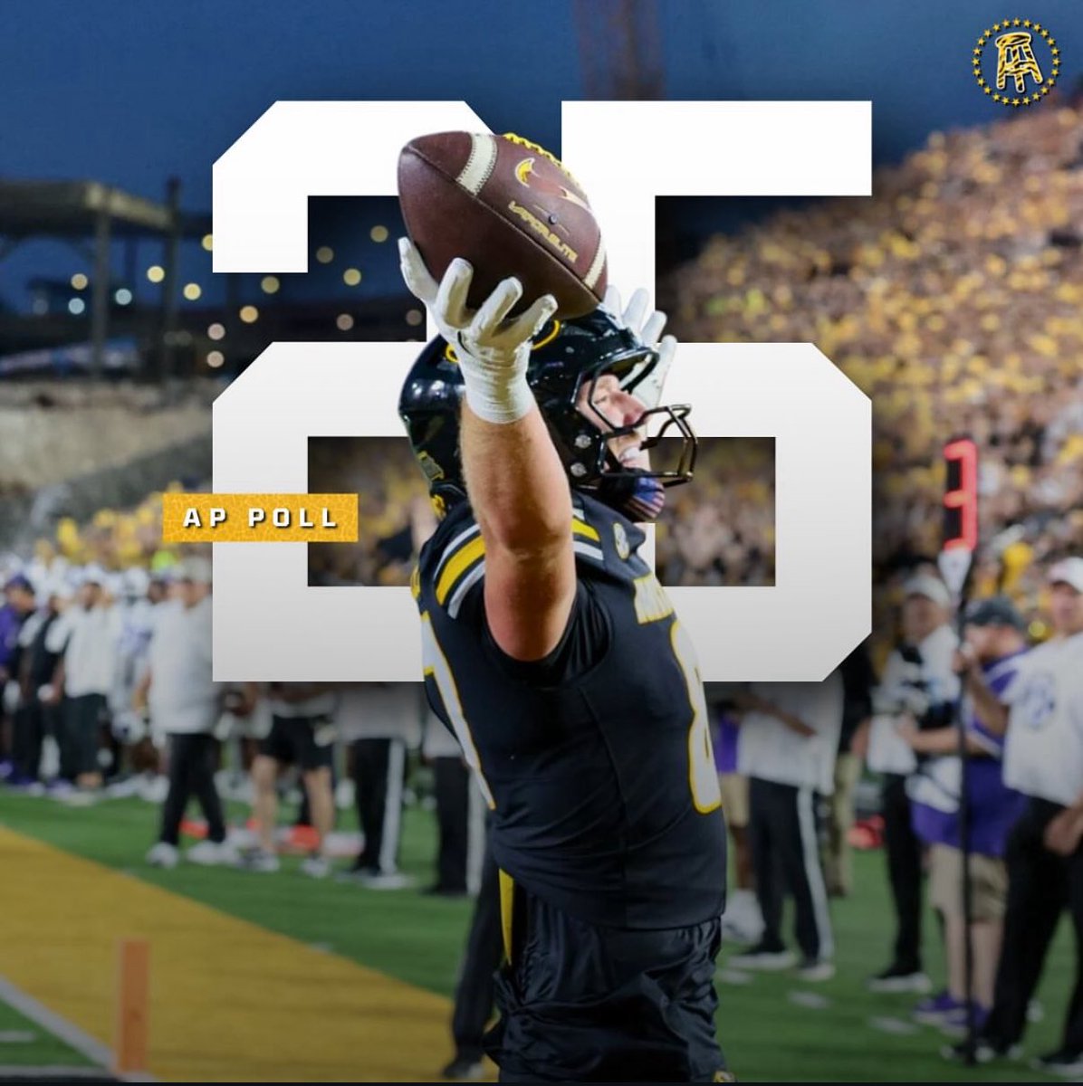 YOUR Missouri Tigers are ranked 25th in the AP Poll🐯🔥