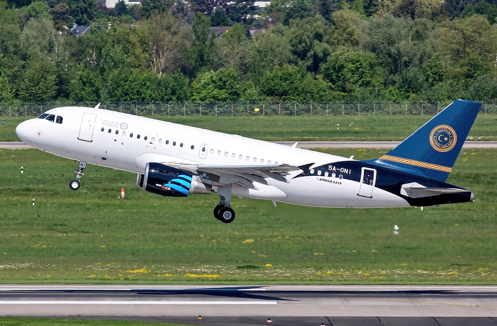 AfriMEOSINT's tweet image. A Libyan Government 🇱🇾 Airbus A319-111 (Reg: 5A-ONI, Callsign: LBY003) flew from Tripoli 🇱🇾 to Addis Ababa 🇪🇹. 

The aircraft is being used by the Head of the Libyan Presidential Council, who is likely visiting Ethiopia to attend the GERD inauguration ceremony.