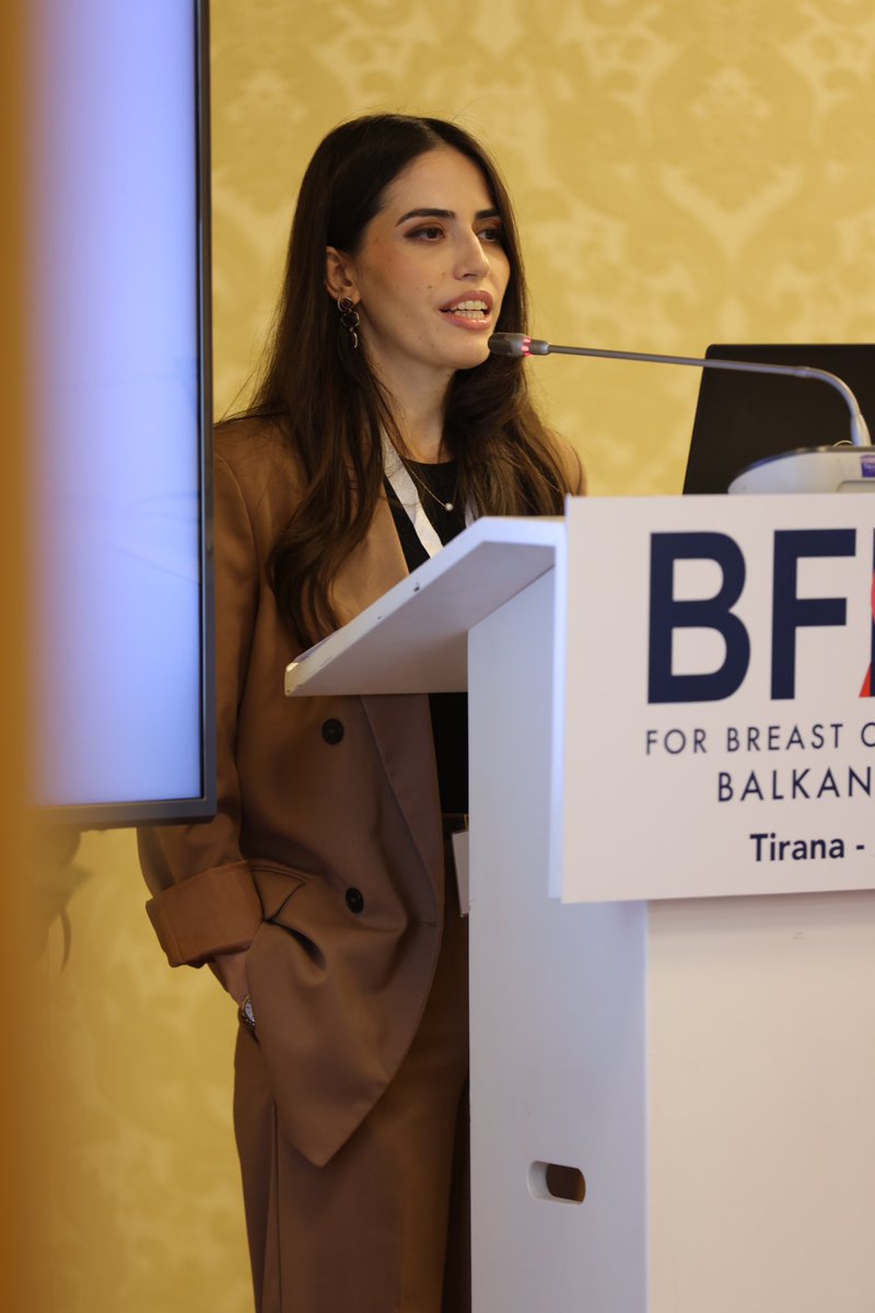 DonjetaZeqa's tweet photo. Still full of emotions after the Balkan Forum for Breast Cancer Care ๐
These two days in Tirana were about solidarity, courage & the belief that together we can change the future of cancer care in the Balkans.
@EuropaDonnaAl @EuropaDonnaEUR
#BFBC #CrossBorderCare #BreastCancer https://t.co/KGrzN8xzMa