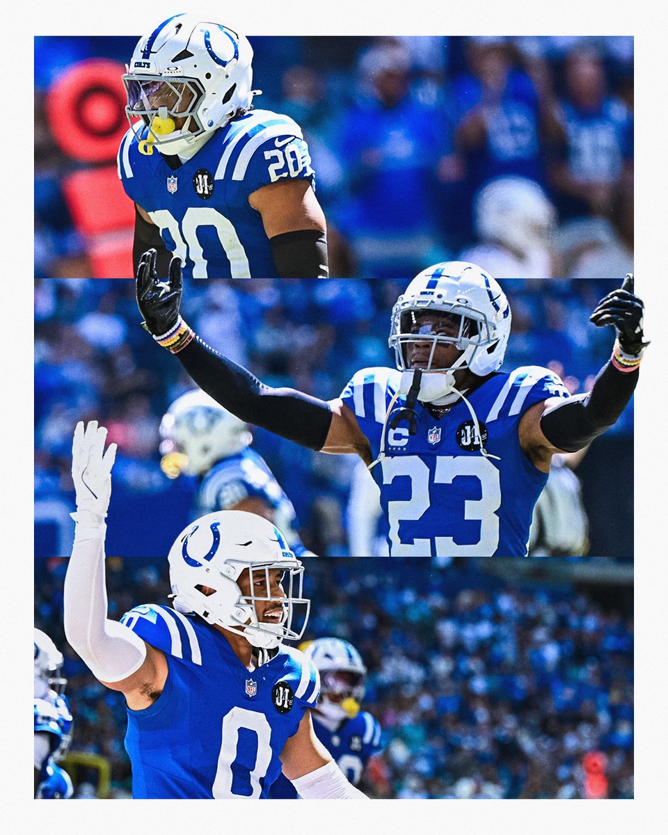 what a half for the defense.