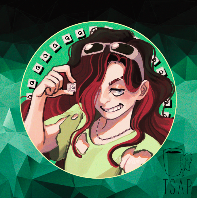 TsarLatte's tweet image. Facile à deviner : notre grande voleuse de Q de la #Zevent ! @HortyUnderscore 
#ZEVENT2025 #fanart