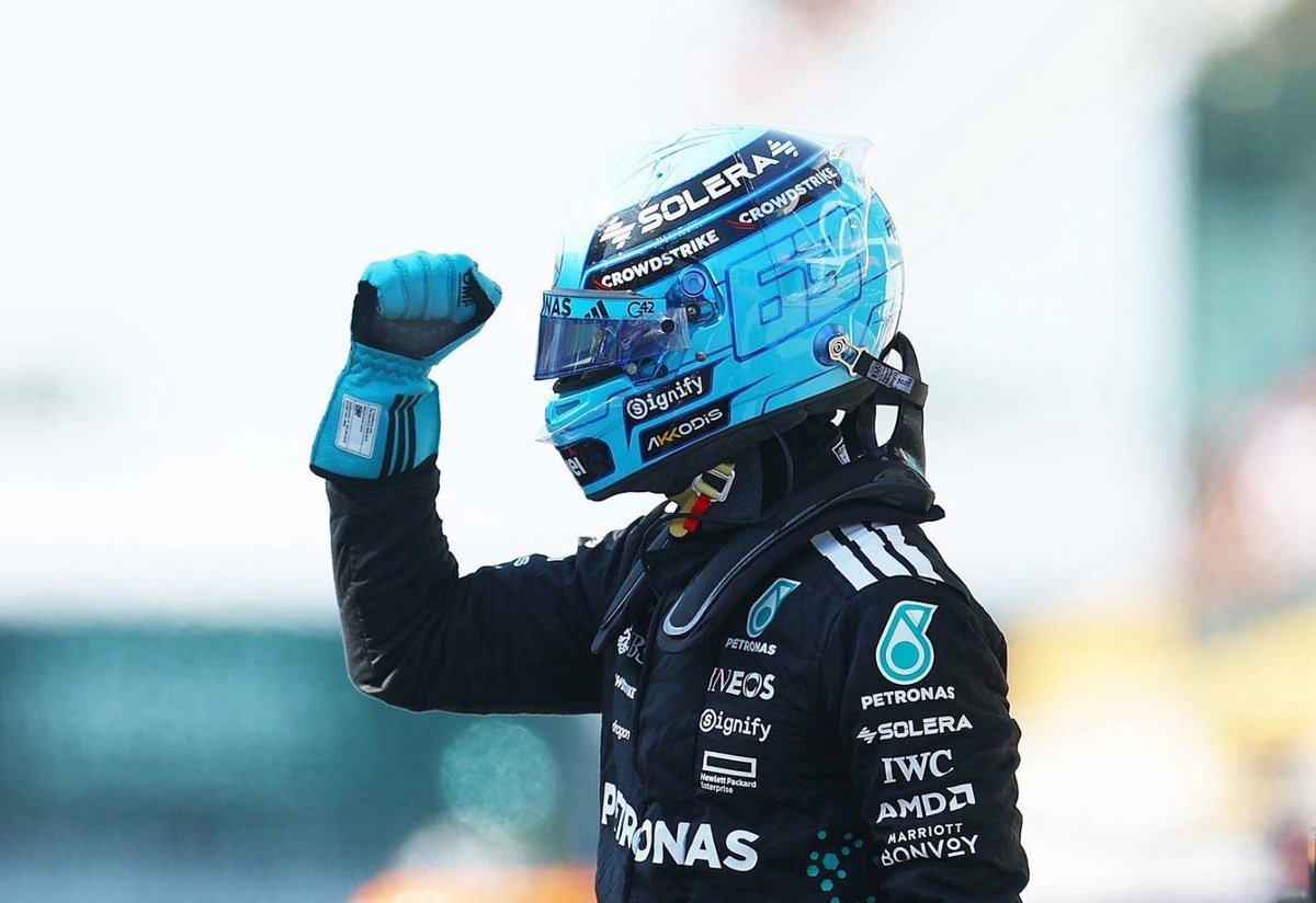 What an amazing driver we have. There’s never been any doubt about his talent.💙

George lives and breathes Mercedes. This year, he’s pushed the W16 to its absolute limits, extracting even more than it was ever capable of.

So, so, so ,so PROUD OF YOU, George! ❤️