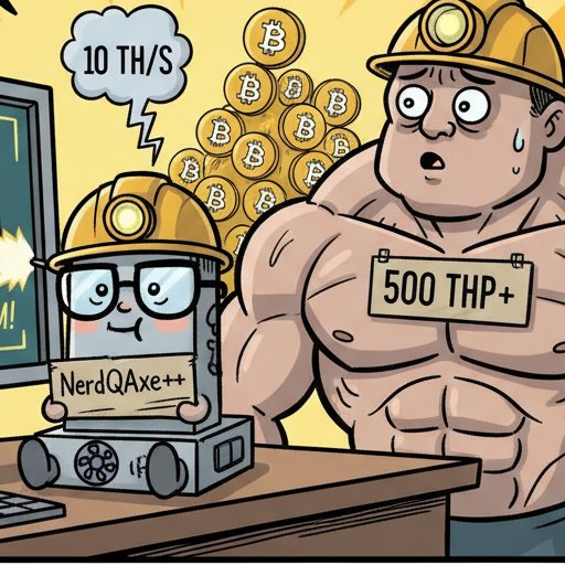 carolgtasama's tweet image. ¡IMPACTANTE! 🤯 Un mini ASIC de 10 TH/s MINA UN BLOQUE de #Bitcoin. 😂 #LegalFintech #NerdQAxe #DATUM Un NerdQAxe++ de 10 Th/s hizo historia minando el bloque 913272 gracias a #DATUM de @OCEANPool.  🚀 ¡El tamaño no importa! youtube.com/shorts/ZwsJSeo…