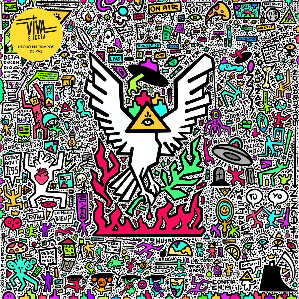 “Hecho en tiempos de paz” es el título de nuestro nuevo trabajo y el deseo urgente de que el mundo cambie. 

Paz, la utopía en la que encontramos refugio durante el proceso de composición y grabación de este disco.

Será vuestro desde el próximo 10 de octubre. 

Os queremos 🕊️