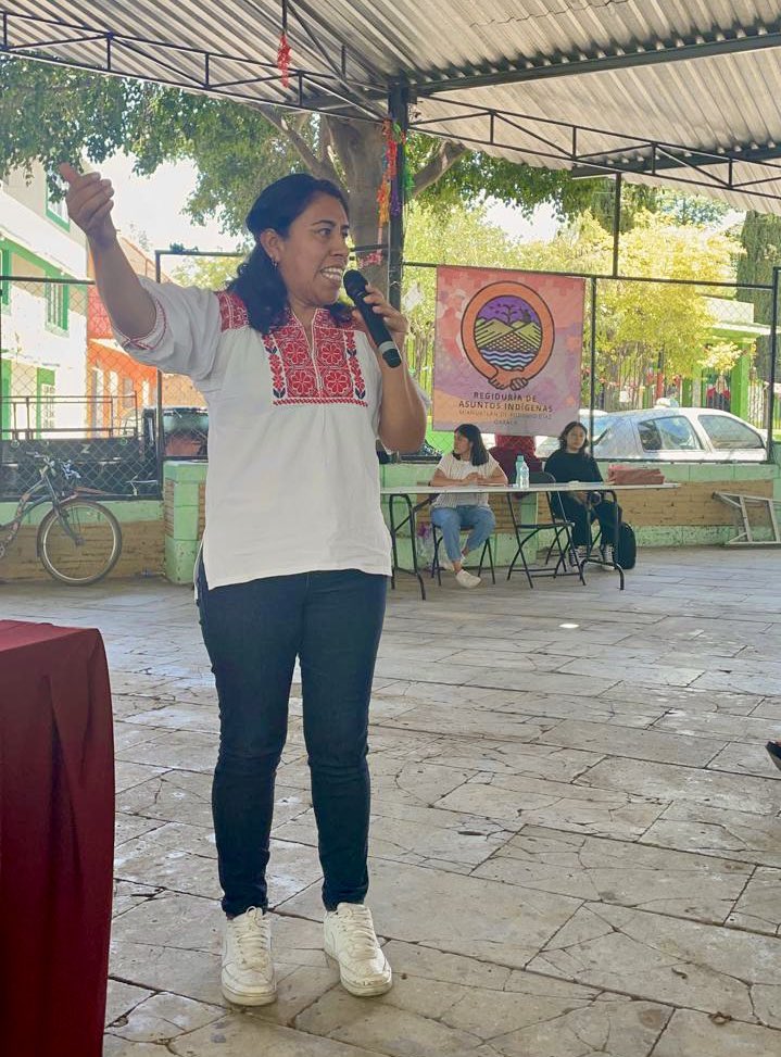 ✨ En el marco del Día Internacional de las #MujeresIndígenas, desde el capítulo #AúnaOaxaca compartimos avances, desafíos y experiencias en el conversatorio "La participación política de la mujer indígena en el territorio Mexicano", convocado por la Regiduría de Asuntos