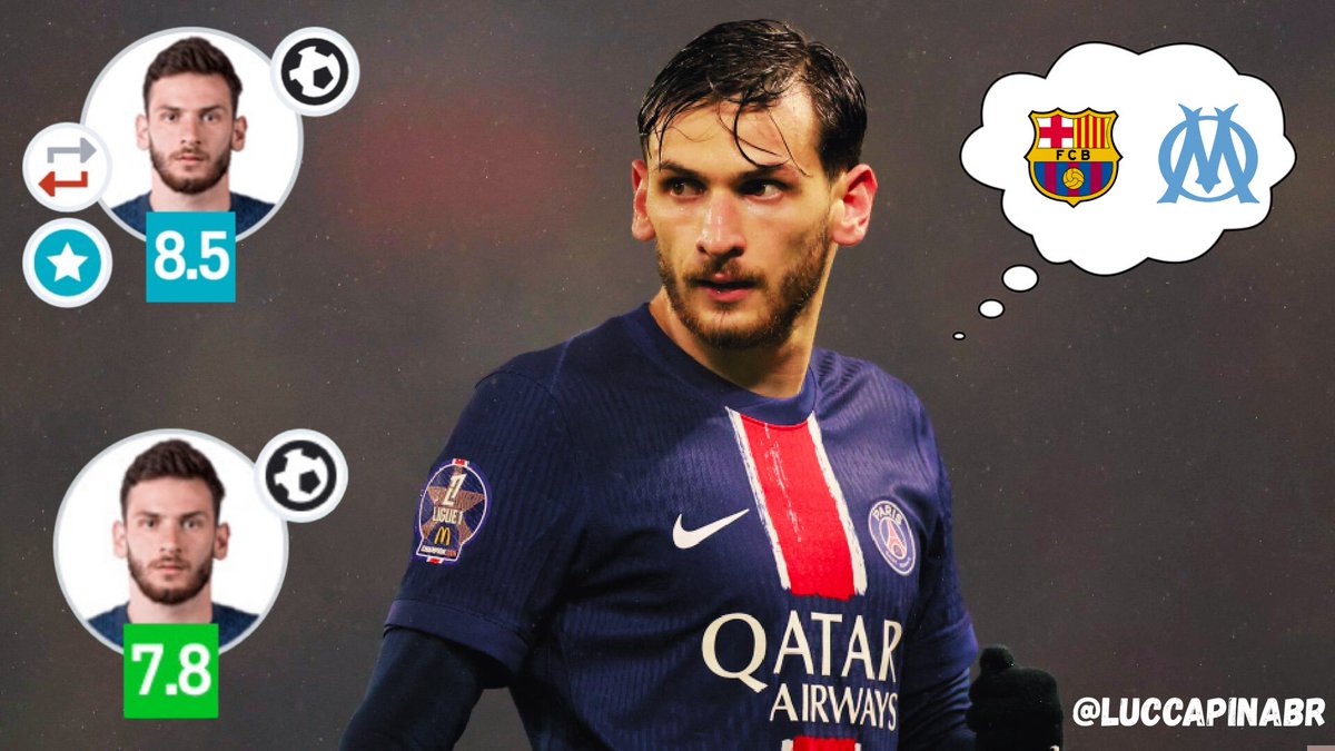 Kvaradona after he heard PSG is now relying on him because of Dembele’s and Doue’s injury 🥶

Already locked in for Barcelona and Marseille 🙅🏻‍♂️

His ballon d’Or arc starts now 😈