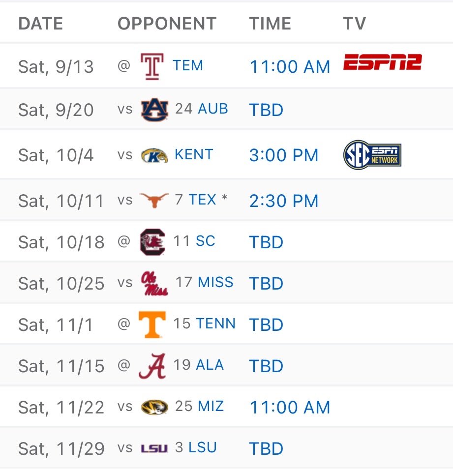 Dont ever tell me all schedules are equal.