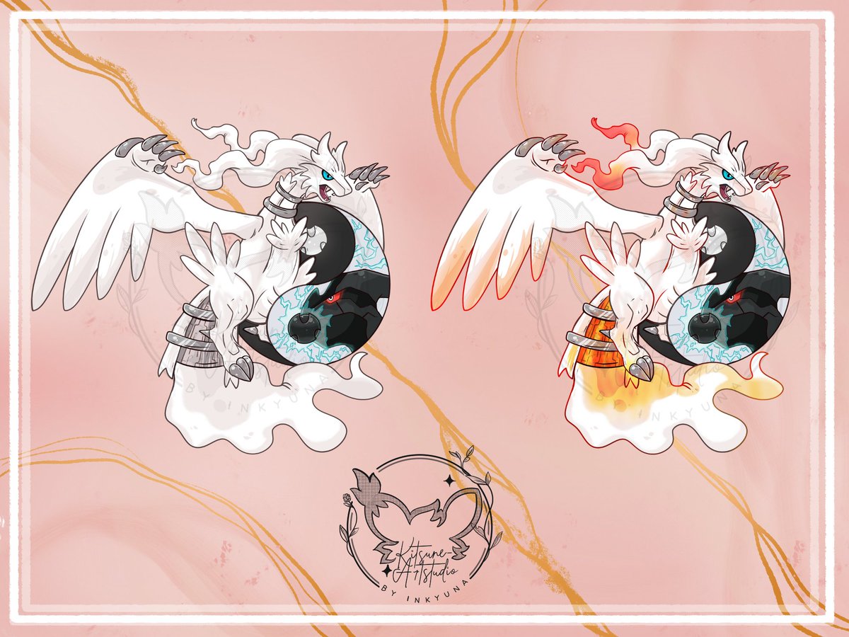 ✨ Favorite Legend Pokemon! Reshiram und Zekrom, die Legende Einalls! 

Zekrom ist bereits in Arbeit! ✨🥰
Kyurem bekommt noch eine eigene Serie