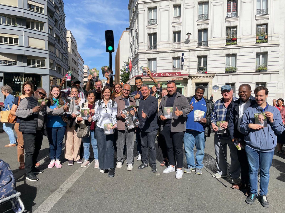 🌹☀️ Magnifique week-end de mobilisation sur le terrain et sous le soleil ! 

Bravo à l’ensemble des Camarades pour leur énergie et leur militantisme ! 

#Paris #Municipales2026