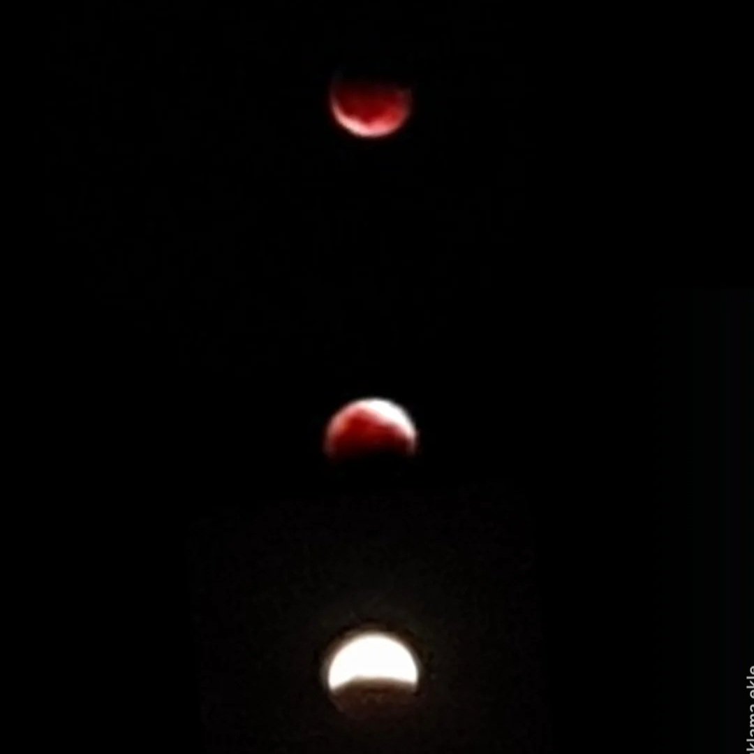 Ay geceye muhtaç, gece ise ona aşık...