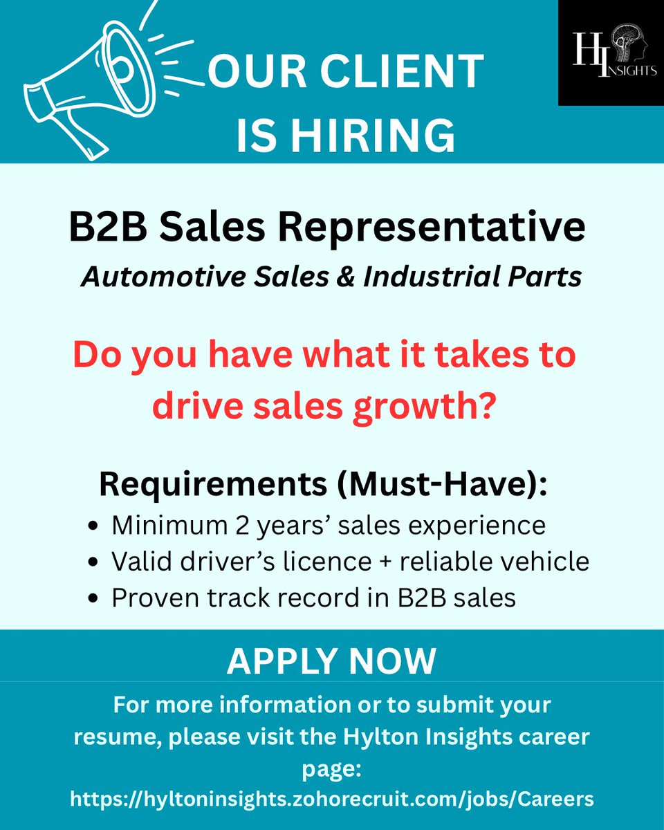 Get more details on these job opportunities here: hyltoninsights.zohorecruit.com/jobs/Careers