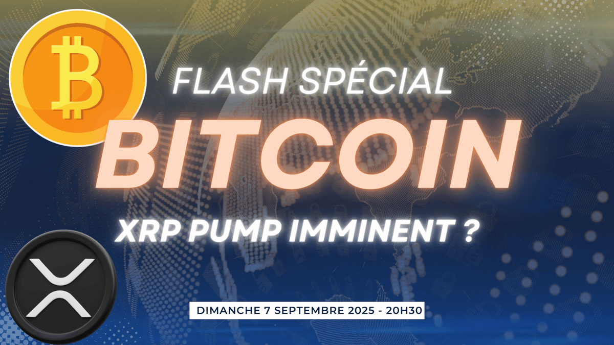 BITCOIN URGENT 🚨 JUSTE AVANT LA CLÔTURE ! XRP 🚀 PRÊTE À PUMP ? ANALYSE  CRYPTO Vidéo disponible içi : 👉 https://t.co/uyruPQF5pf - Commentez ma  vidéo sur YouTube ✓ - Partagez et