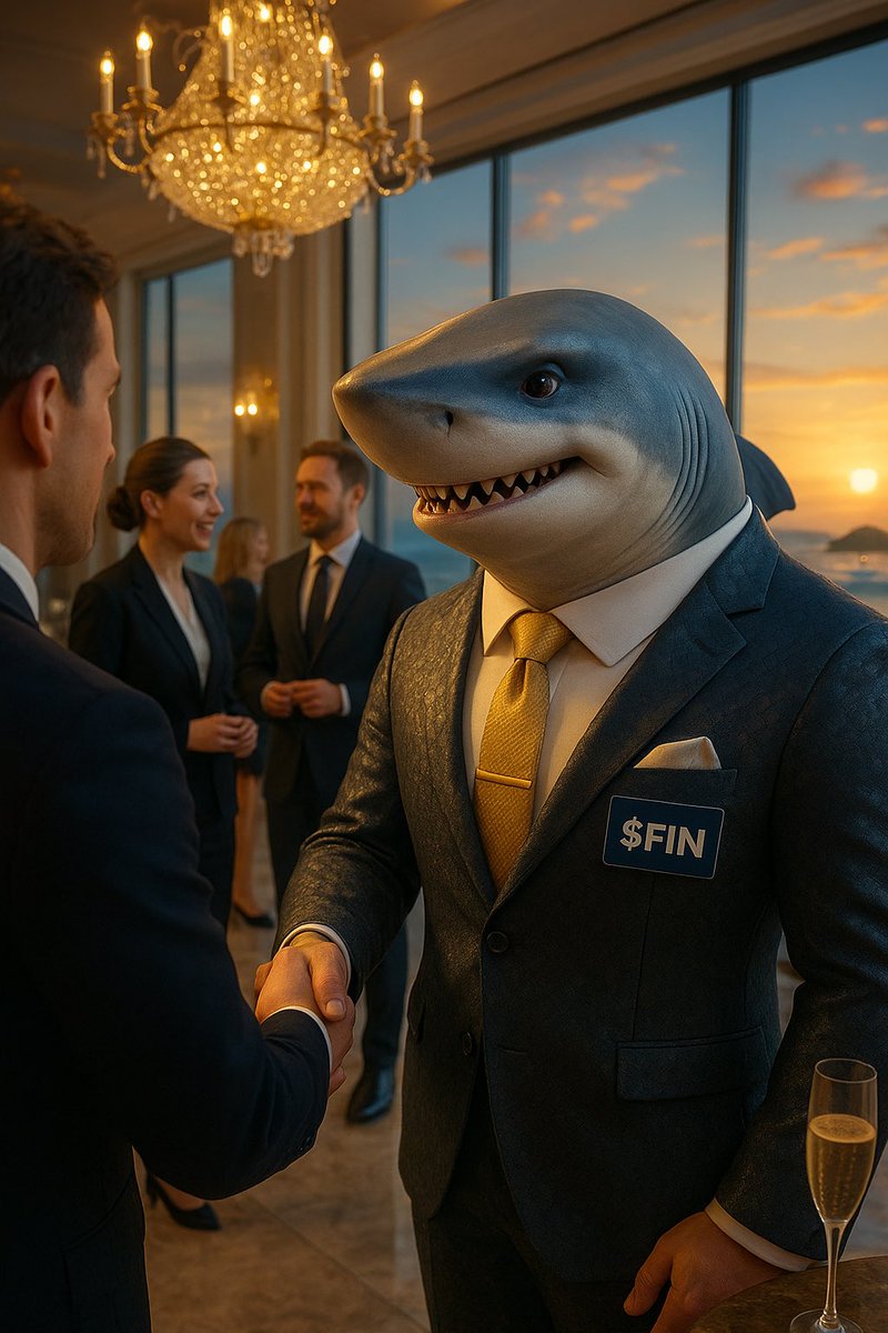 Good morning, Finovators! 🦈 

In the world of sleek yachts and glass towers, networking is the true currency of growth. 

With every introduction becomes a gateway to greater opportunities. ✨🌐 

#FIN #Networking