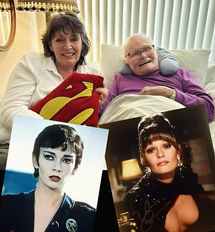 '70s sex siren, Valerie Perrine celebrated her 82nd birthday this week. She is shown here with her "Superman" co-star, Sarah Douglas (left) last year.
#birthdaygirl